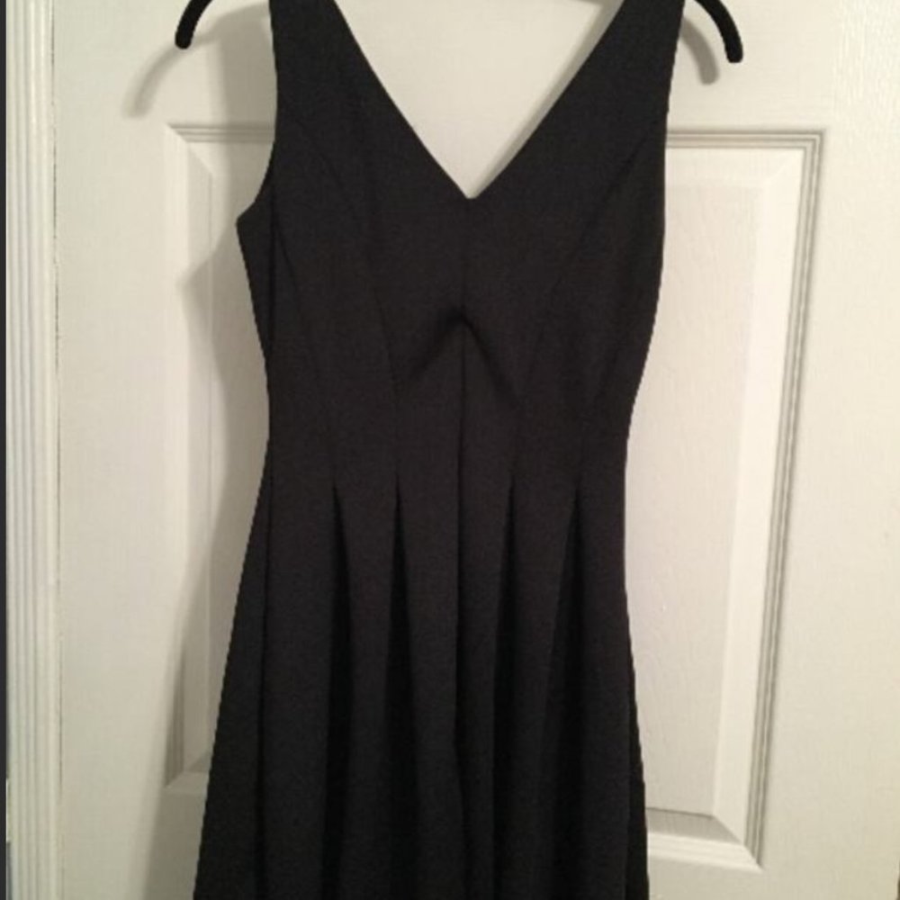 Black Fit and Flare Dress